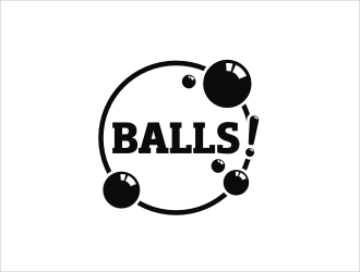 BALLS! logo design by catalin