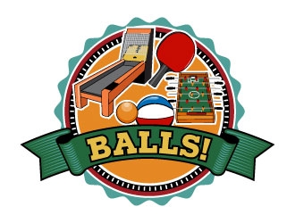 BALLS! logo design by uttam