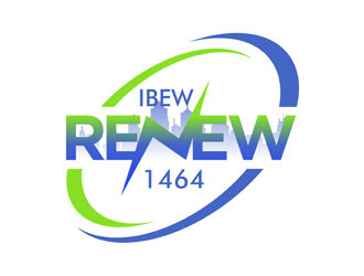 RENEW 1464 logo design by alby