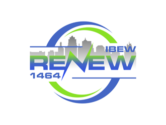 RENEW 1464 logo design by alby