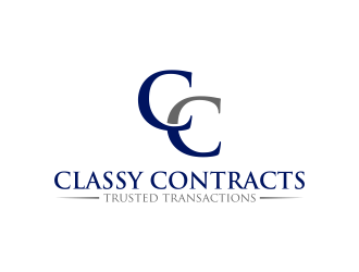 Classy Contracts logo design by pakNton