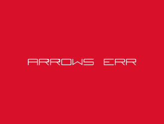 ARROWS ERR logo design by hopee