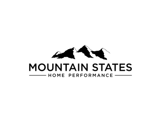 Mountain States Home Performance logo design by dewipadi