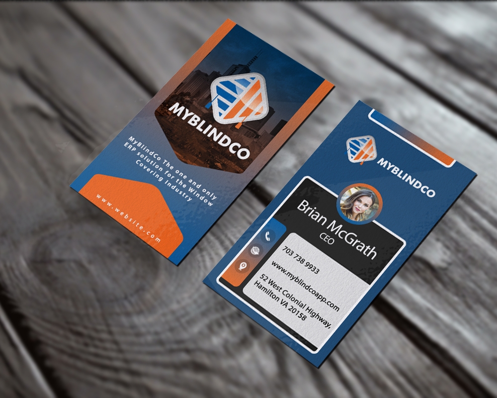 MyBlindCo Logo needs updating and the word enterprise  added bellow the Word MYBLINDCO.   logo design by MastersDesigns