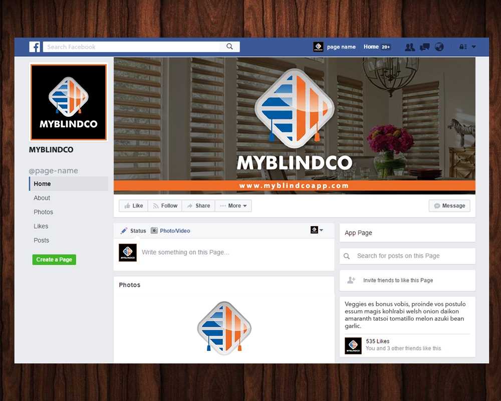 MyBlindCo Logo needs updating and the word enterprise  added bellow the Word MYBLINDCO.   logo design by MastersDesigns