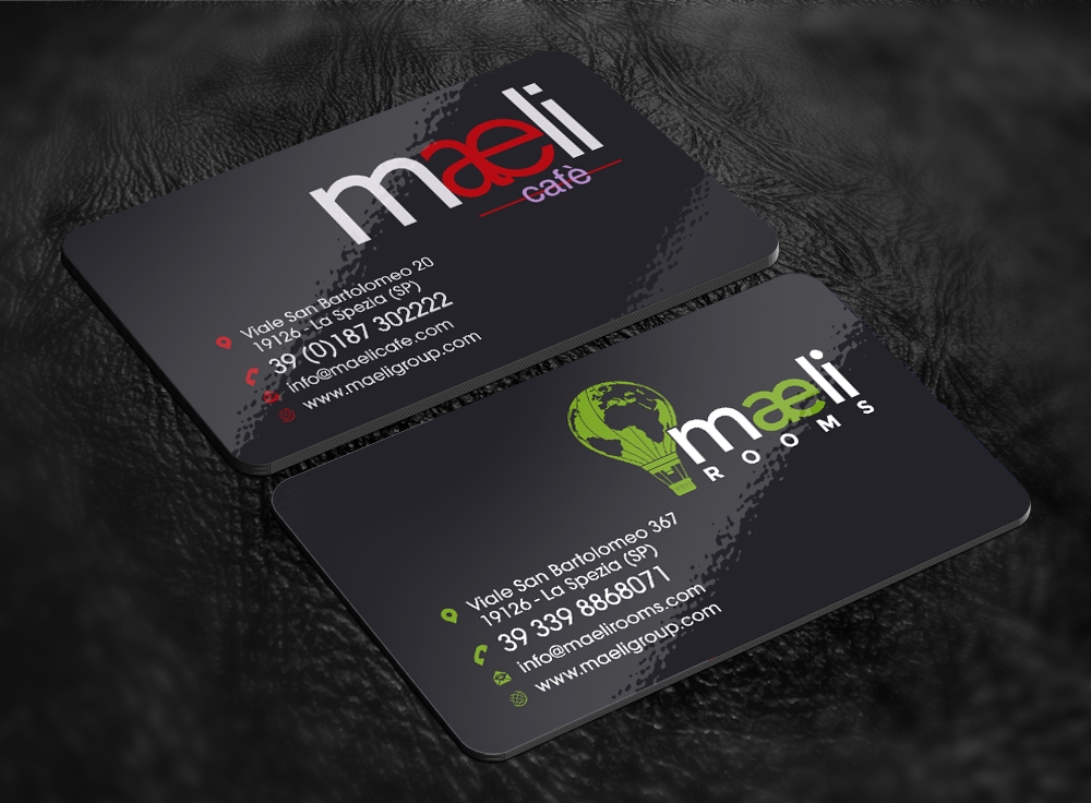 maeli rooms logo design by abss