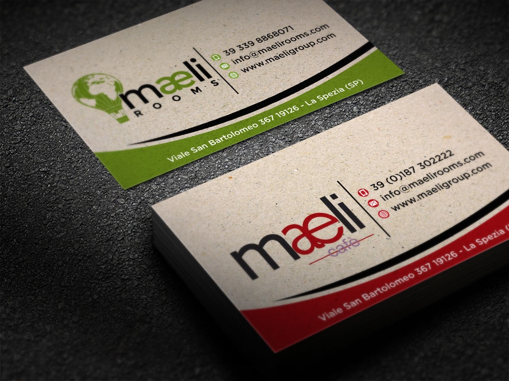 maeli rooms logo design by scriotx