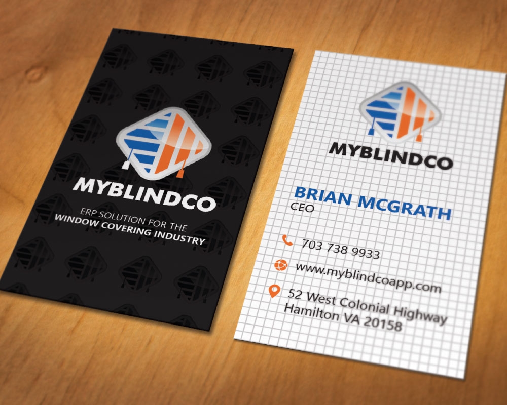 MyBlindCo Logo needs updating and the word enterprise  added bellow the Word MYBLINDCO.   logo design by Boomstudioz