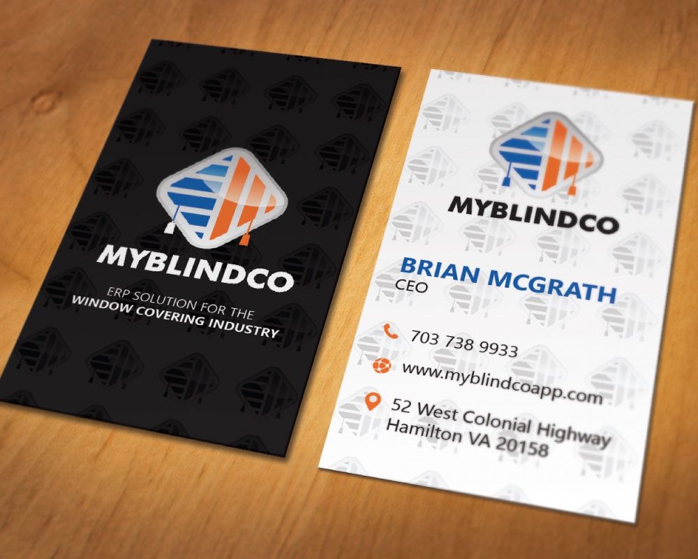 MyBlindCo Logo needs updating and the word enterprise  added bellow the Word MYBLINDCO.   logo design by Boomstudioz