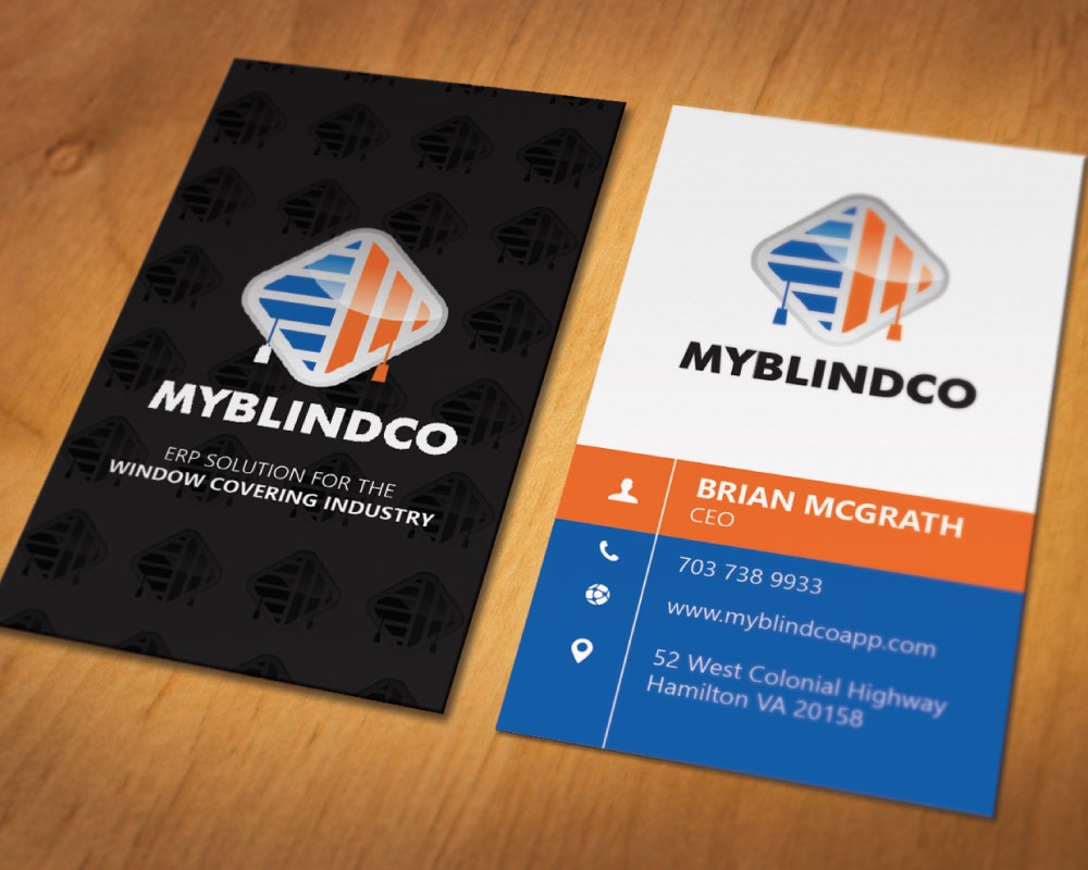 MyBlindCo Logo needs updating and the word enterprise  added bellow the Word MYBLINDCO.   logo design by Boomstudioz
