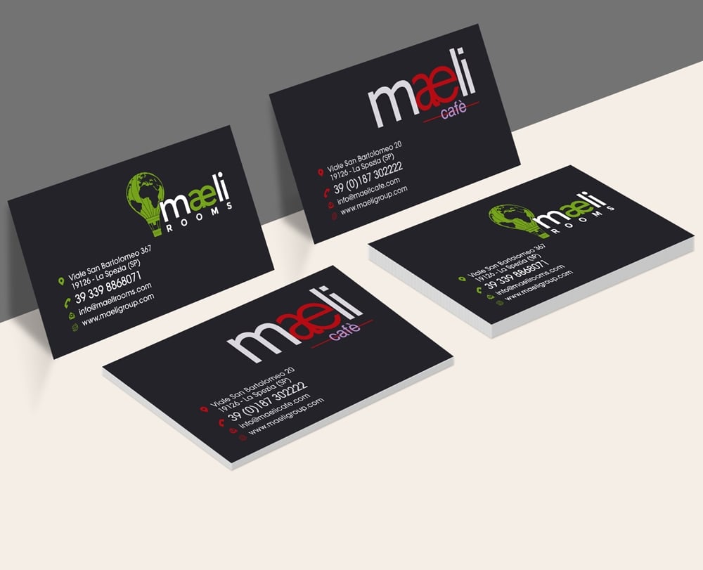 maeli rooms logo design by abss