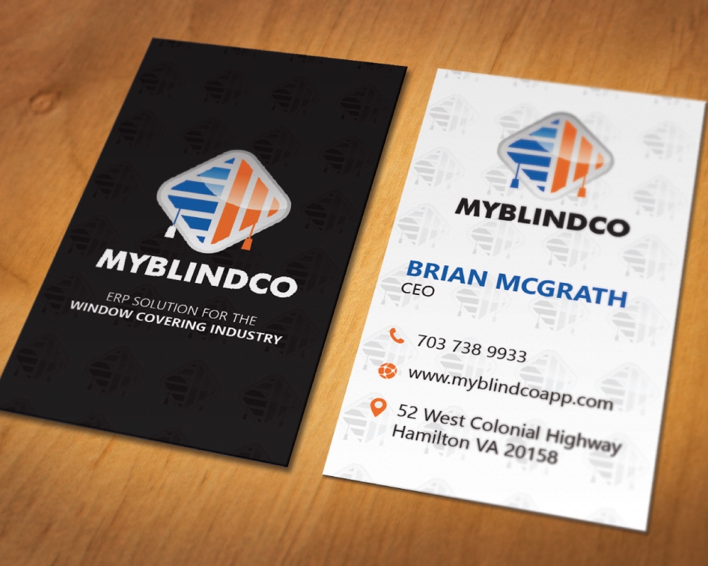 MyBlindCo Logo needs updating and the word enterprise  added bellow the Word MYBLINDCO.   logo design by Boomstudioz