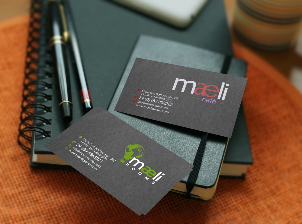maeli rooms logo design by abss