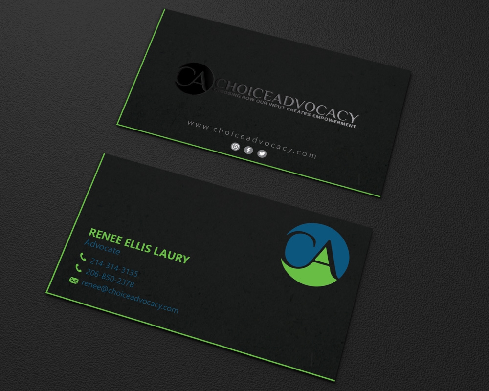 Choice Advocacy logo design by Boomstudioz