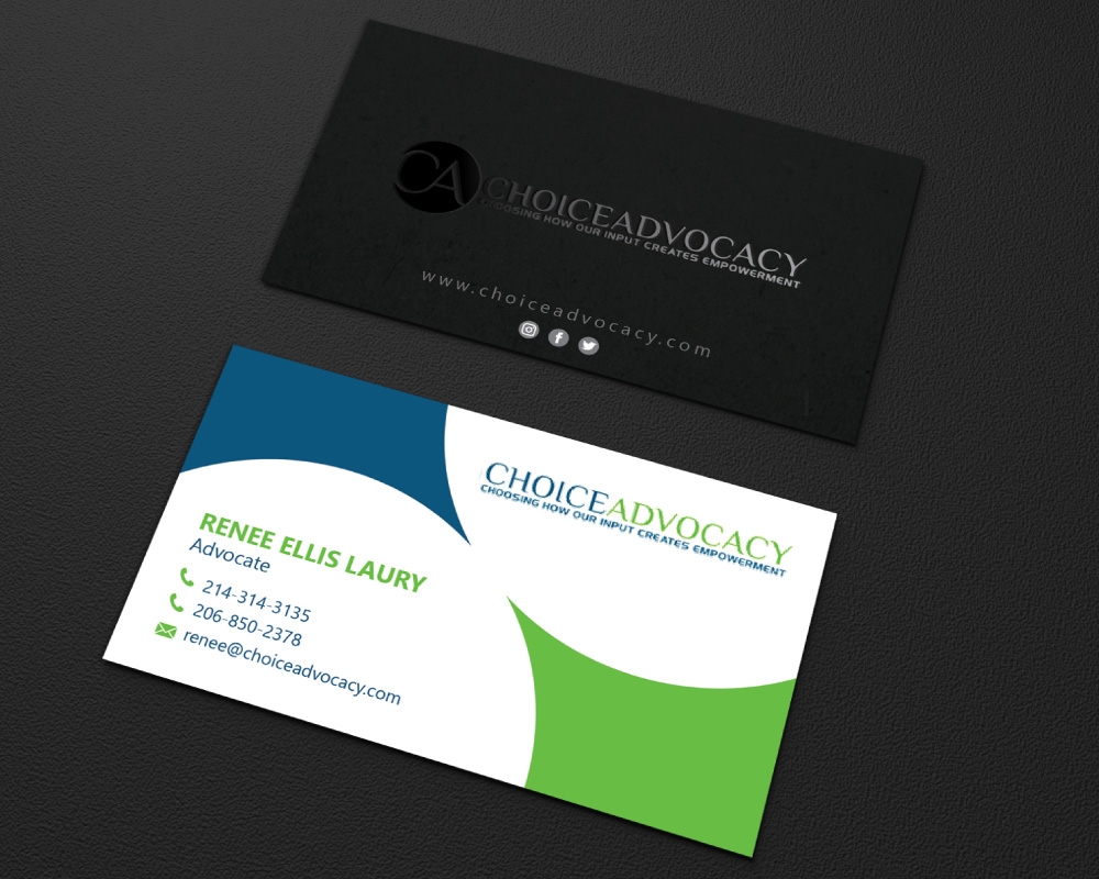 Choice Advocacy logo design by Boomstudioz