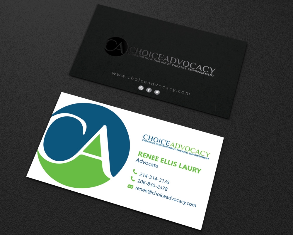 Choice Advocacy logo design by Boomstudioz