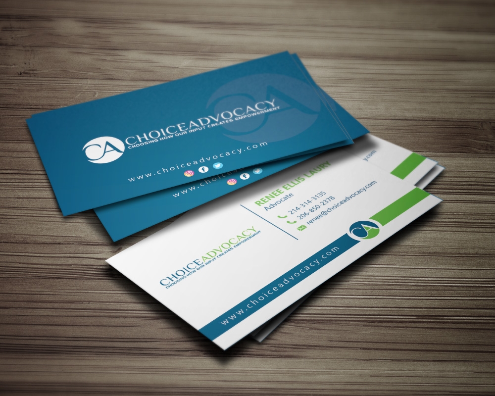 Choice Advocacy logo design by Boomstudioz
