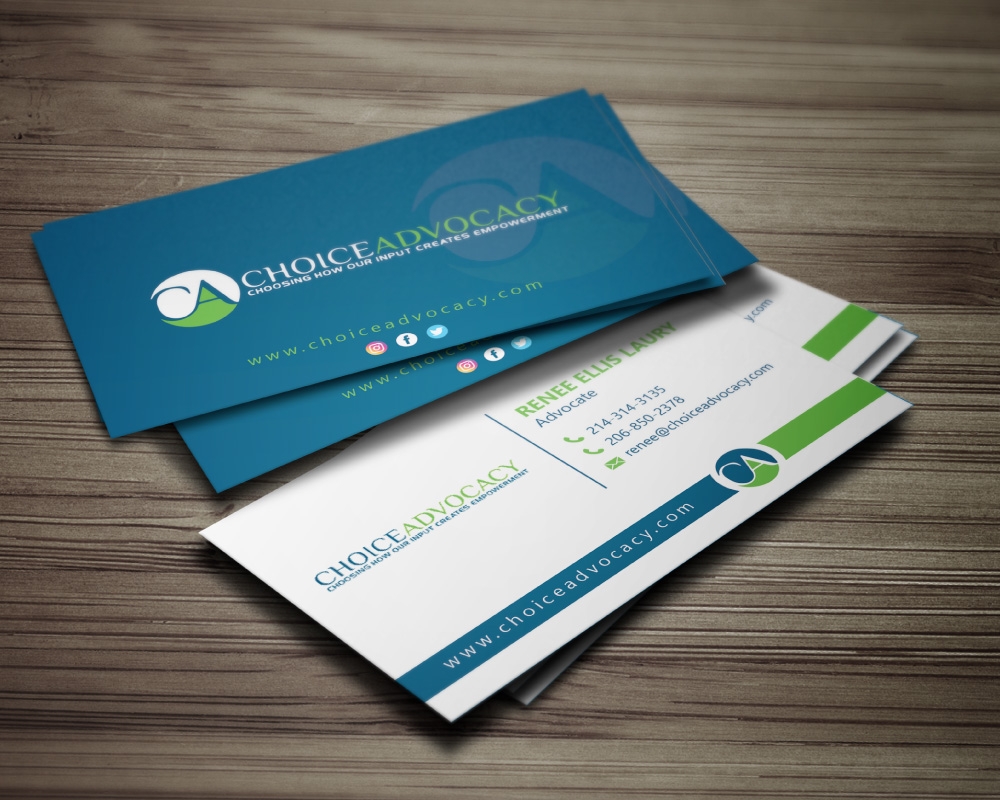 Choice Advocacy logo design by Boomstudioz