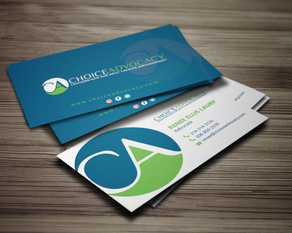 Choice Advocacy logo design by Boomstudioz