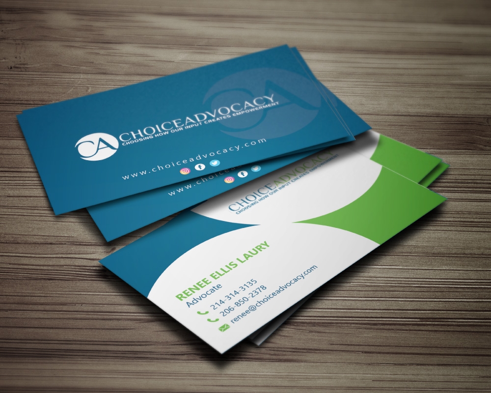 Choice Advocacy logo design by Boomstudioz