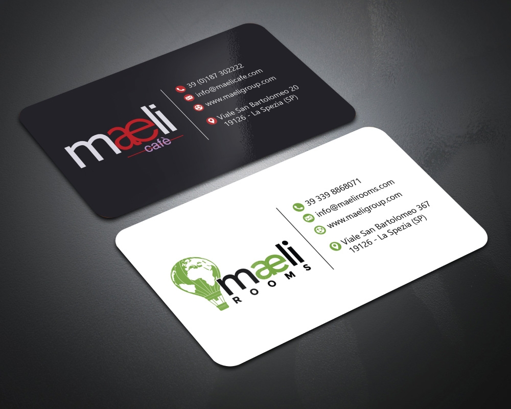 maeli rooms logo design by Boomstudioz