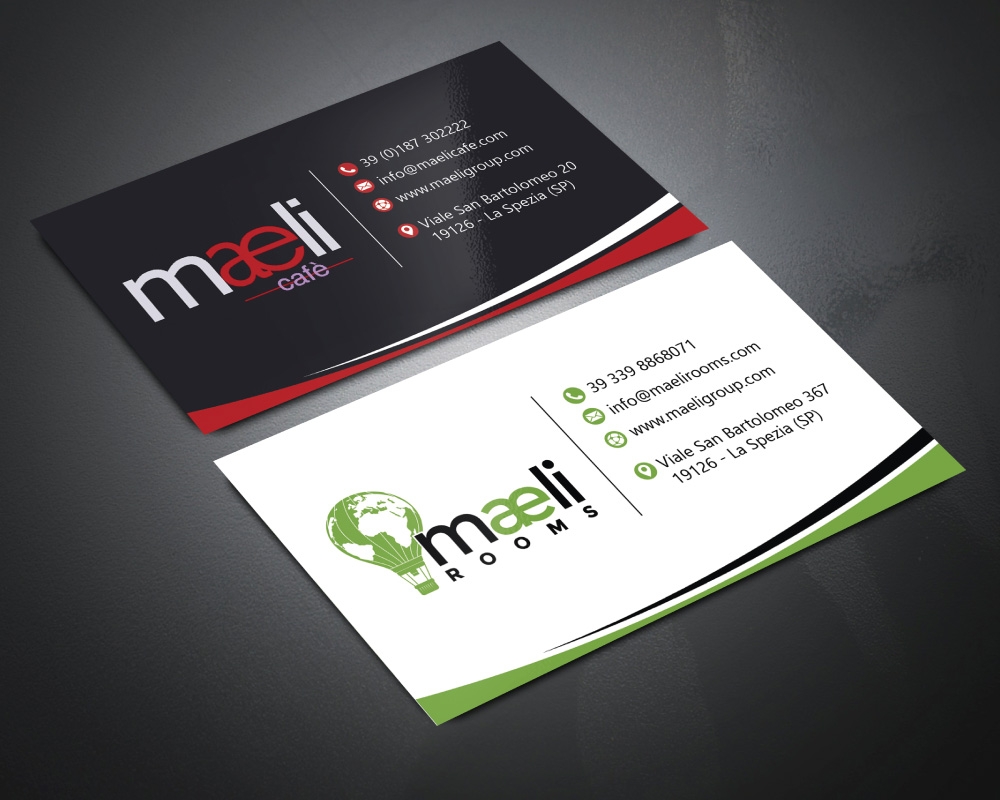 maeli rooms logo design by Boomstudioz