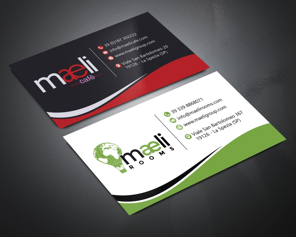 maeli rooms logo design by Boomstudioz