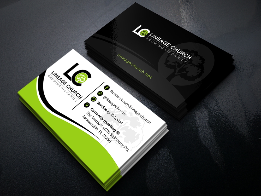 Lineage Church logo design by Gelotine