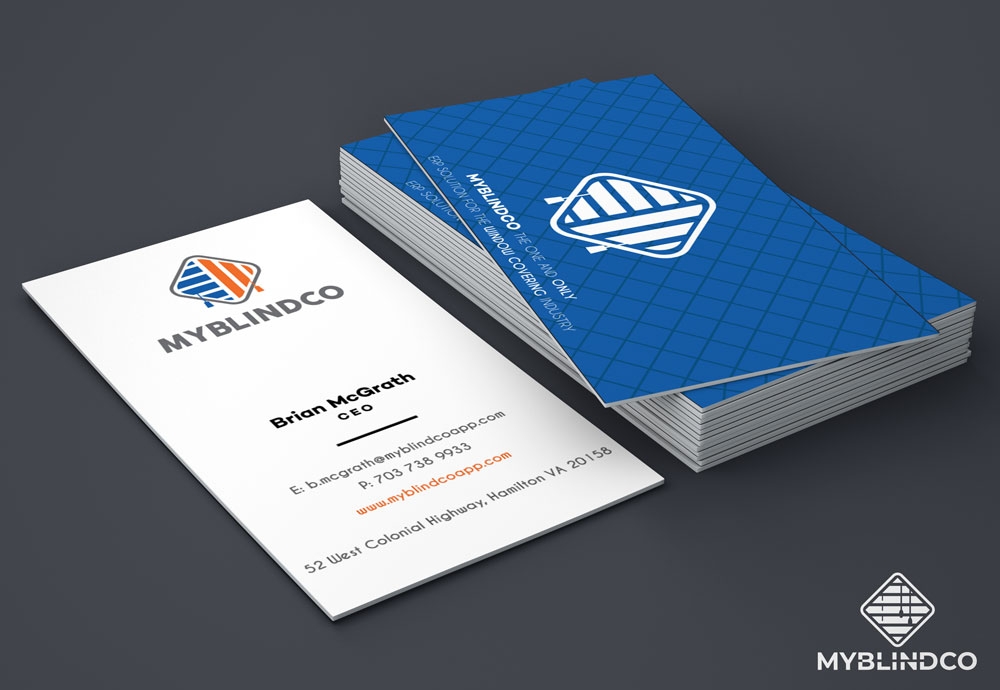 MyBlindCo Logo needs updating and the word enterprise  added bellow the Word MYBLINDCO.   logo design by haeluna