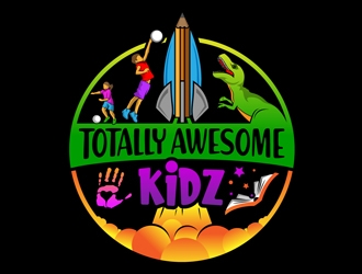 Totally Awesome Kidz logo design by DreamLogoDesign