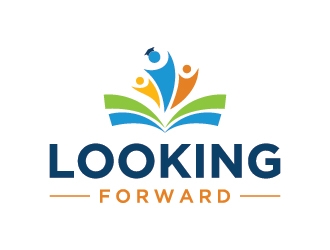 Looking Forward logo design by Fear