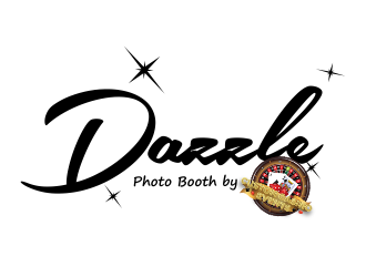 Dazzle Photo Booth by Custom Casino Events logo design by ubai popi