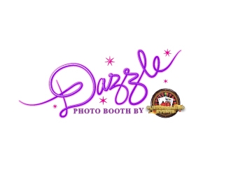 Dazzle Photo Booth by Custom Casino Events logo design by Logoboffin