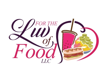 For the Luv of Food, LLC logo design by gogo