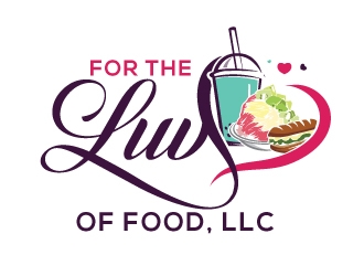 For the Luv of Food, LLC logo design by gogo
