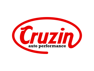 Cruzin auto performance  logo design by ekitessar