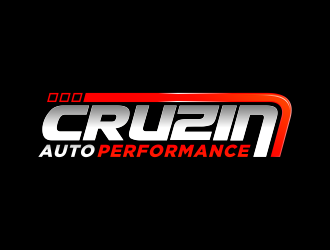 Cruzin auto performance  logo design by mikael