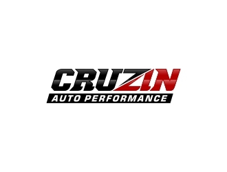 Cruzin auto performance  logo design by GoodGod
