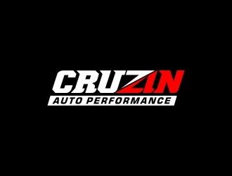 Cruzin auto performance  logo design by GoodGod