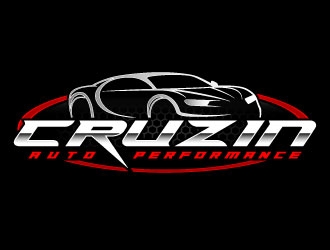 Cruzin auto performance  logo design by daywalker