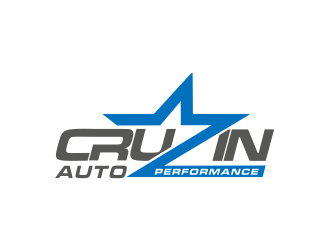 Cruzin auto performance  logo design by mikael