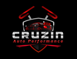 Cruzin auto performance  logo design by Arrs