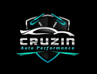 Cruzin auto performance  logo design by Arrs