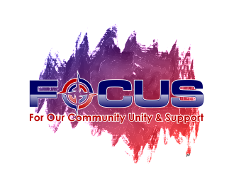 FOCUS: For Our Community Unity & Support logo design by ROSHTEIN