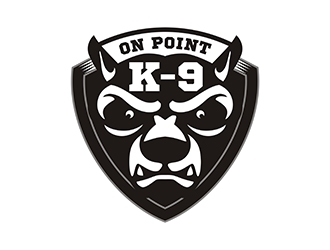 On Point K-9 logo design by gitzart