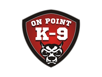 On Point K-9 logo design by gitzart