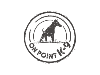 On Point K-9 logo design by YONK