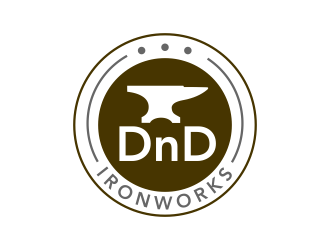 DnD Ironworks logo design by ingepro