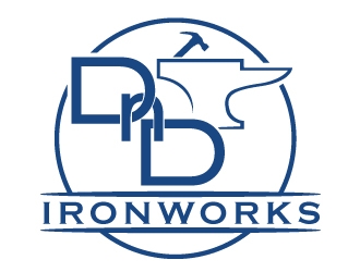 DnD Ironworks logo design by PMG