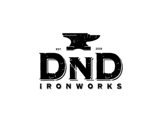 DnD Ironworks logo design by kimora